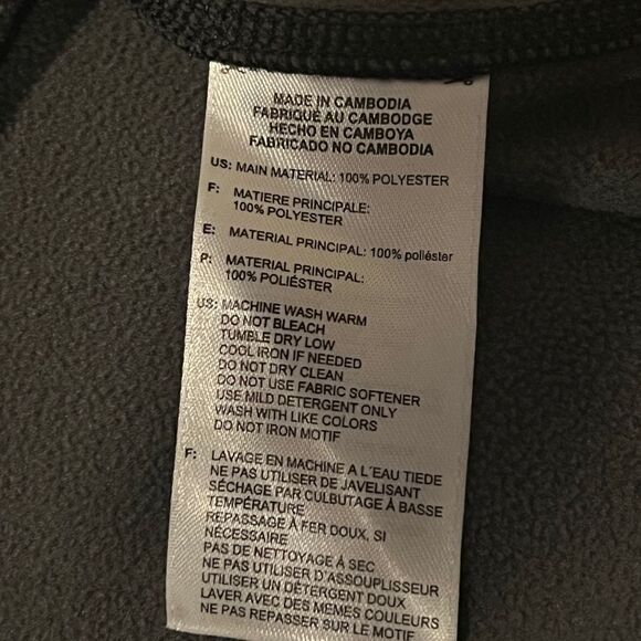 Adidas Climawarm Womens Quarter Zip Activewear Sweatshirt Pullover Gray XS EUC - Picture 6 of 6